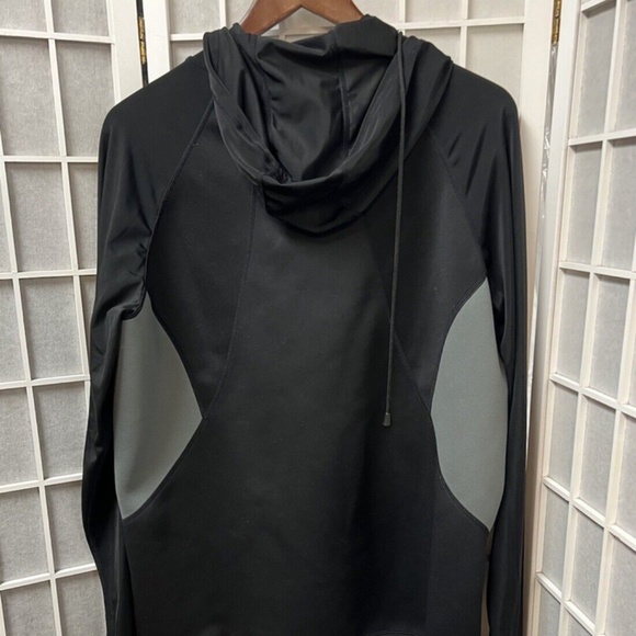 Saunafx,Mens, Sport Jacket,Black,Size XXL, Zipper, Hoddie, Pockets,Gray stripe.! - Picture 4 of 8